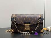 Fortok Louis Vuitton Trunkie Handbag Monogram 25*15*6Cm - 6