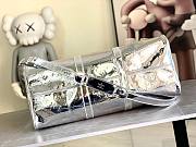 Fortok Louis Vuitton Keepall Miroir Bandoulière 50 Silver 50.0X29.0X23.0cm - 6