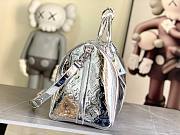 Fortok Louis Vuitton Keepall Miroir Bandoulière 50 Silver 50.0X29.0X23.0cm - 3