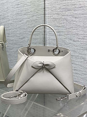 Fortok Dior Cigale bag White 28*10*22cm - 1
