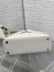 Fortok Dior Cigale bag White 28*10*22cm - 5