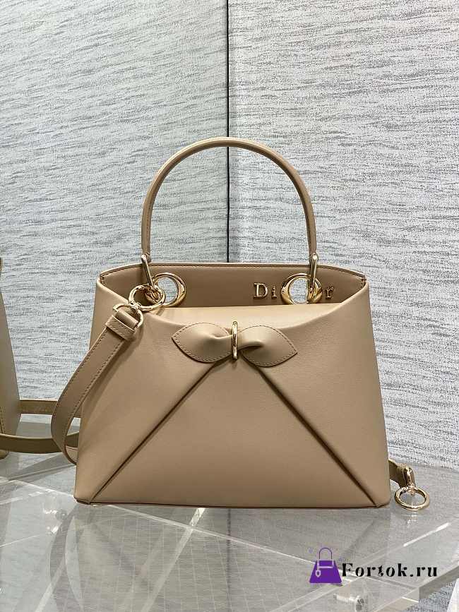 Fortok Dior Cigale bag Beige 28*10*22cm - 1