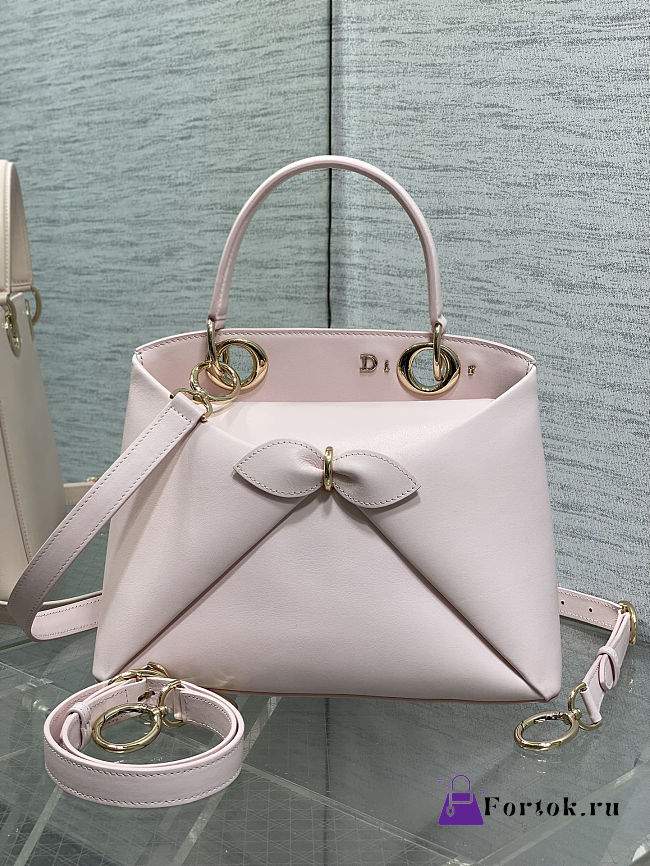 Fortok Dior Cigale bag Pink 28*10*22cm - 1