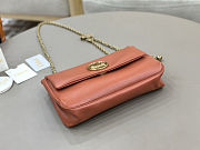 Fortok Chloé Heritage shoulder bag Red 26*15*5cm - 4