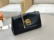 Fortok Chloé Heritage shoulder bag Bkack 26*15*5cm - 6