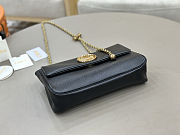 Fortok Chloé Heritage shoulder bag Bkack 26*15*5cm - 5
