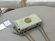 Fortok Chloé Heritage shoulder bag Small Green 21*13*5cm - 4