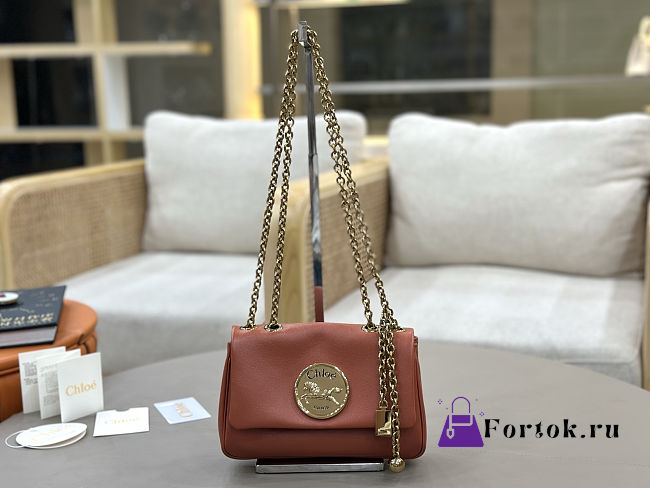 Fortok Chloé Heritage shoulder bag Small Red 21*13*5cm - 1
