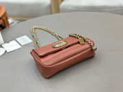 Fortok Chloé Heritage shoulder bag Small Red 21*13*5cm - 5