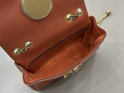 Fortok Chloé Heritage shoulder bag Small Red 21*13*5cm - 4