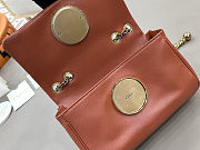 Fortok Chloé Heritage shoulder bag Small Red 21*13*5cm - 3