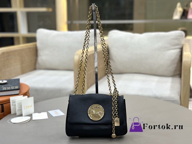 Fortok Chloé Heritage shoulder bag Small Black 21*13*5cm - 1