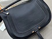 Fortok Chloé Marcie hobo bag Black 37*25*9.5cm - 2