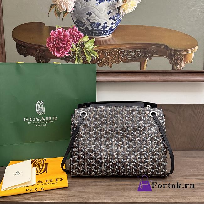 Fortok Goyard Rouette bag Black 30x 22x 14cm - 1