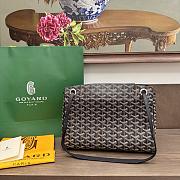 Fortok Goyard Rouette bag Black 30x 22x 14cm - 5