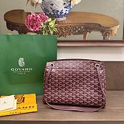 Fortok Goyard Rouette bag Burgundy 30x 22x 14cm - 2