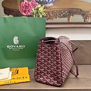 Fortok Goyard Rouette bag Burgundy 30x 22x 14cm - 3