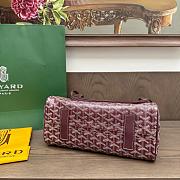Fortok Goyard Rouette bag Burgundy 30x 22x 14cm - 4