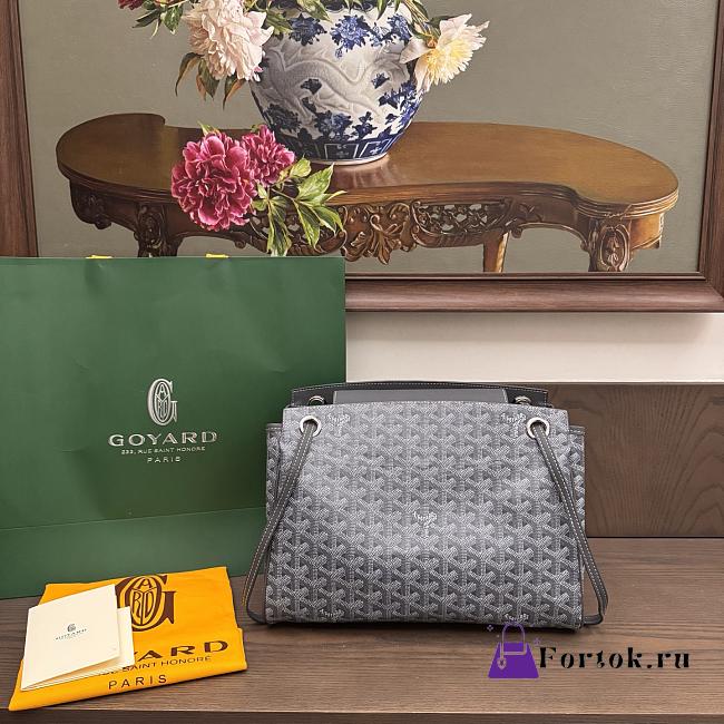 Fortok Goyard Rouette bag Grey 30x 22x 14cm - 1
