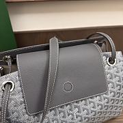 Fortok Goyard Rouette bag Grey 30x 22x 14cm - 5