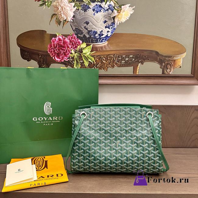Fortok Goyard Rouette bag Green 30x 22x 14cm - 1