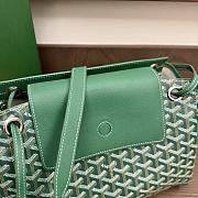 Fortok Goyard Rouette bag Green 30x 22x 14cm - 2