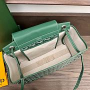 Fortok Goyard Rouette bag Green 30x 22x 14cm - 3