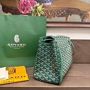 Fortok Goyard Rouette bag Green 30x 22x 14cm - 4