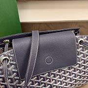 Fortok Goyard Rouette bag Navy Blue 30x 22x 14cm - 5