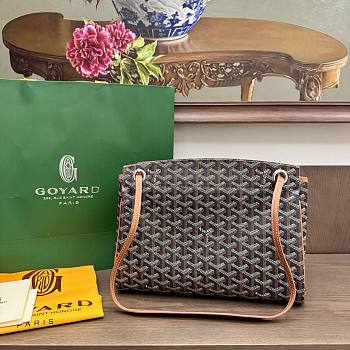 Fortok Goyard Rouette bag Brown 30x 22x 14cm