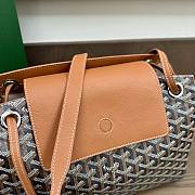 Fortok Goyard Rouette bag Brown 30x 22x 14cm - 2