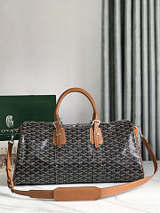 Fortok Goyard Boston bag 45 Brown 48×22×27cm - 1