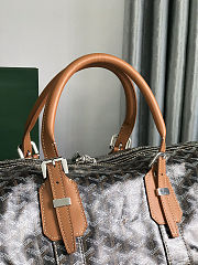 Fortok Goyard Boston bag 45 Brown 48×22×27cm - 5