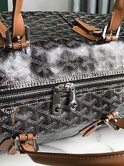Fortok Goyard Boston bag 45 Brown 48×22×27cm - 6