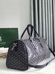 Fortok Goyard Boston bag 45 Navy Blue 48×22×27cm - 2