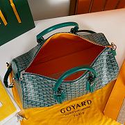 Fortok Goyard Boston bag 45 Green 48×22×27cm - 6