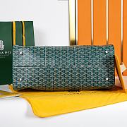Fortok Goyard Boston bag 45 Green 48×22×27cm - 4