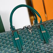 Fortok Goyard Boston bag 45 Green 48×22×27cm - 3