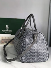 Fortok Goyard Boston bag 45 Grey 48×22×27cm - 6