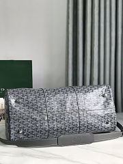 Fortok Goyard Boston bag 45 Grey 48×22×27cm - 2