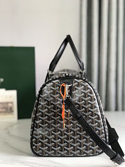 Fortok Goyard Boston bag 45 Black 48×22×27cm - 6