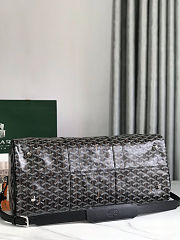 Fortok Goyard Boston bag 45 Black 48×22×27cm - 3