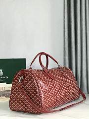 Fortok Goyard Boston bag 50 Red 50*25*30cm - 5