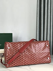 Fortok Goyard Boston bag 50 Red 50*25*30cm - 4
