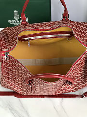 Fortok Goyard Boston bag 50 Red 50*25*30cm - 3