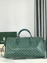 Fortok Goyard Boston bag 50 Green 50*25*30cm - 1