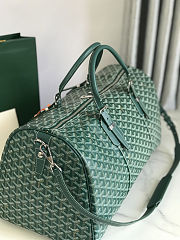 Fortok Goyard Boston bag 50 Green 50*25*30cm - 2