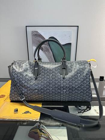Fortok Goyard Boston bag 50 Grey 50*25*30cm