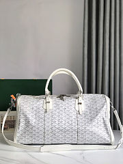Fortok Goyard Boston bag 50 White 50*25*30cm - 1