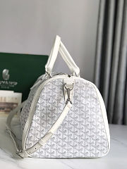 Fortok Goyard Boston bag 50 White 50*25*30cm - 3